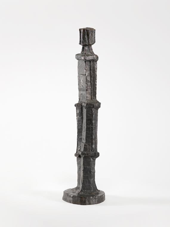 Fritz Wotruba, Stehende Figur, 1958, Bronze, 82 × 22,5 × 19,5 cm, Belvedere, Wien, Inv.-Nr. FW …