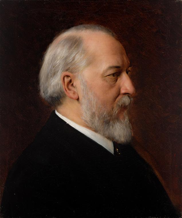 Hermann Flöge, der Schwiegervater des Künstlers