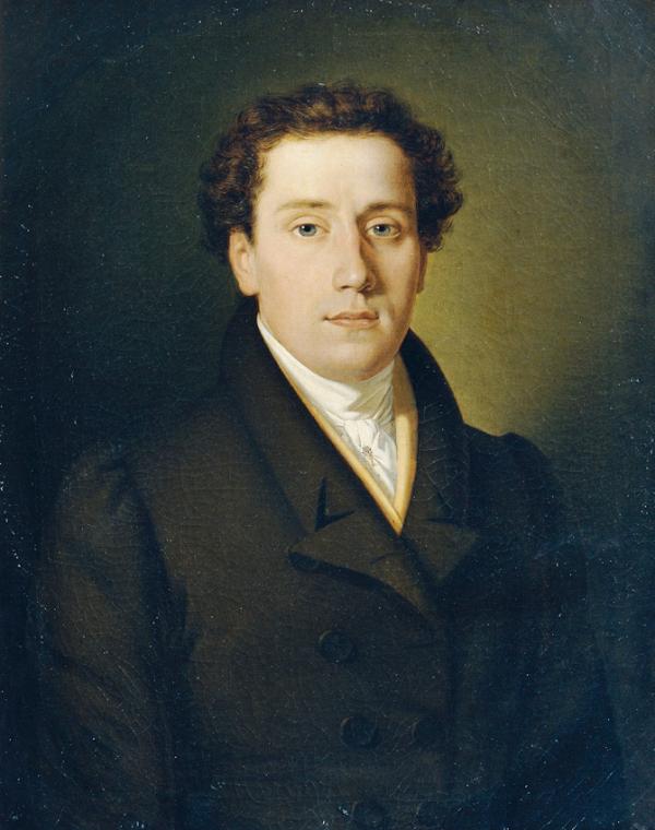 Joseph Weidner, Brustbild eines jungen Mannes, Öl auf Leinwand, 63 x 50,5 cm, Belvedere, Wien, …