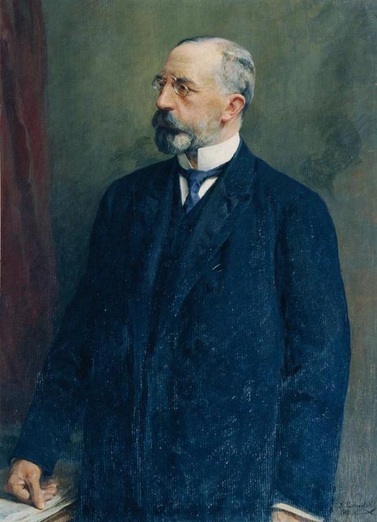 Kasimierz Pochwalski, Minister Karl Graf Stürgkh, 1917, Öl auf Leinwand, 114 x 83 cm, Belvedere…