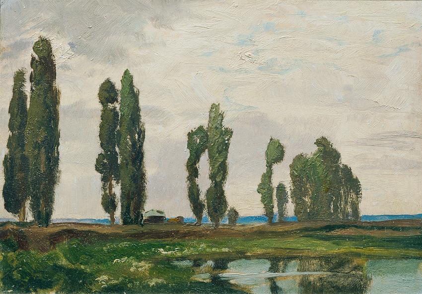 Ferdinand Engelmüller, Táborsko (aus der Mappe „16 Ansichten tschechischer Landschaften 'Česka …