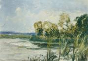 Ferdinand Engelmüller, Wittingau (aus der Mappe „16 Ansichten tschechischer Landschaften 'Česka…