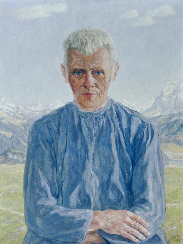 Karl Eyth, Vizekanzler Jodok Fink, um 1920, Öl auf Leinwand, 80,2 x 60,5 cm, Belvedere, Wien, I…