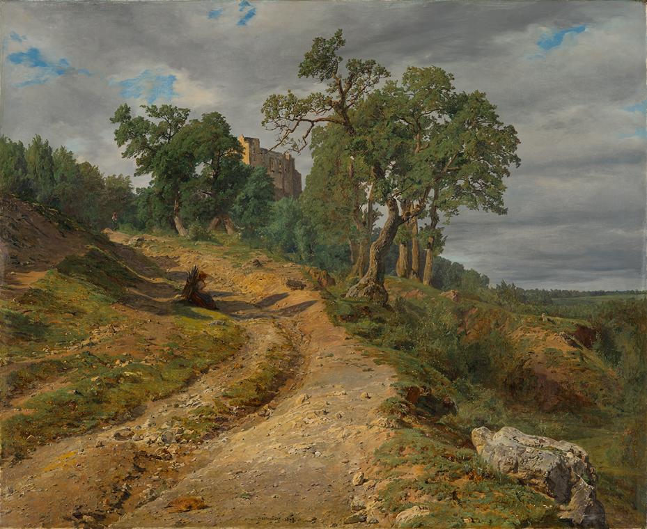 Die Ruine Liechtenstein bei Mödling