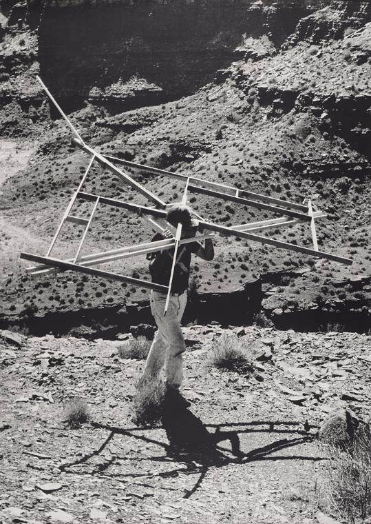 Alfons Schilling mit Sehmaschine