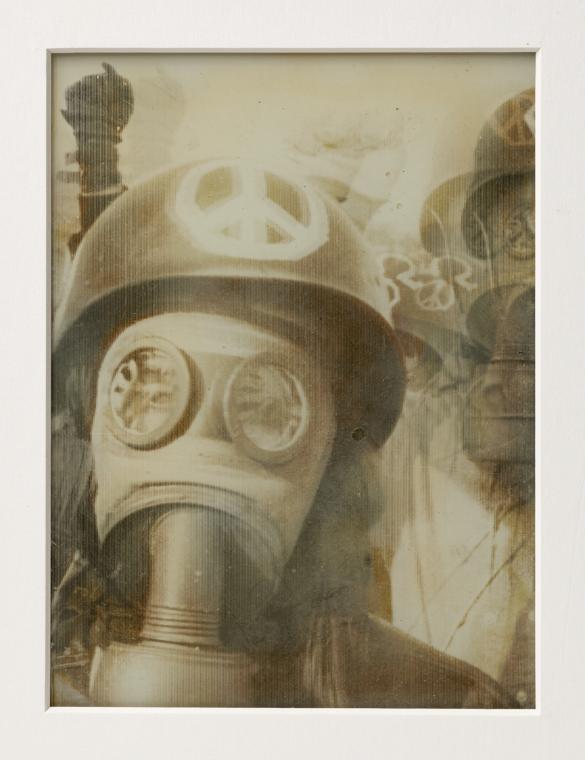 Chicago Demo. Gasmaske