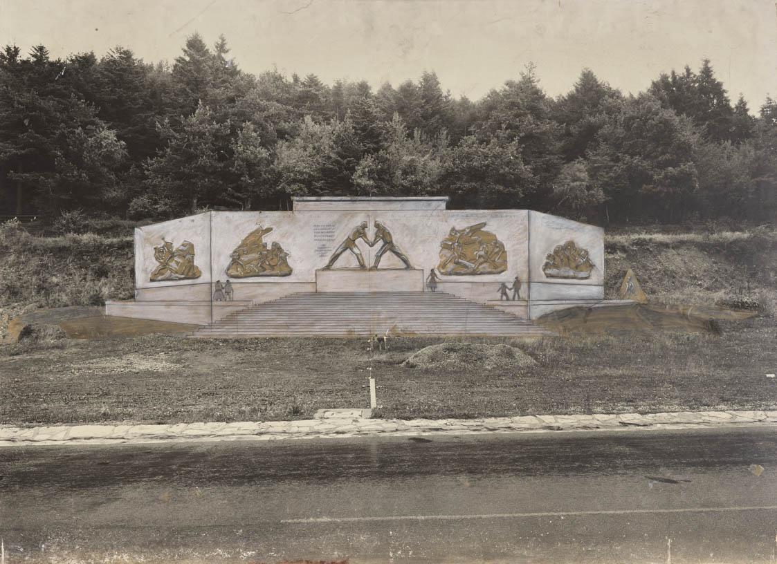 Entwurf für ein Straßenbaudenkmal der Nord-Süd-Verbindung im Burgenland