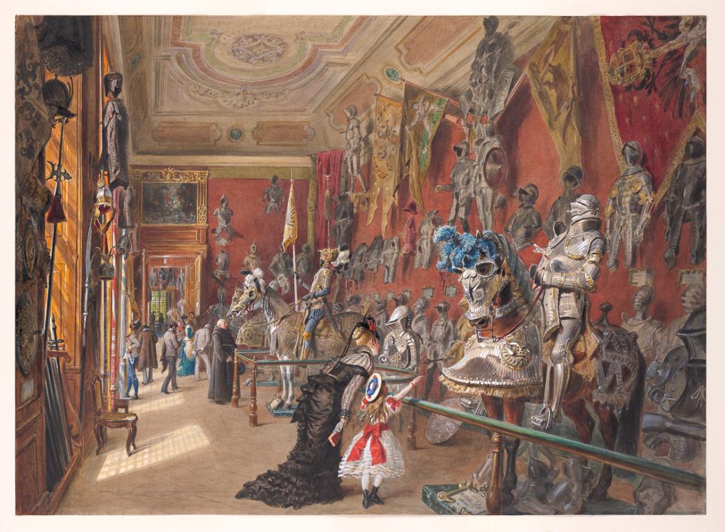 Die Rüstkammer II der Ambraser Sammlung