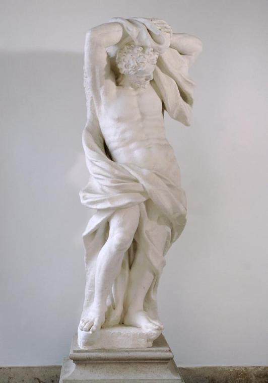 Giovanni Giuliani, Atlant (Ehemals Portalfigur am Schloss Neuwaldegg bei Wien), um 1692/1697, S…