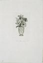 Hans Ranzoni, Exlibris Dr. Anna Lerperger, 1978, Kupferstich, 7,8 × 4,9 cm, Belvedere, Wien, In…