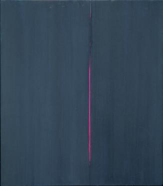 Eleonor Friedrich, Ohne Titel (Komposition in Schwarz), 1992, Mischtechnik auf Leinwand, 80 × 7…