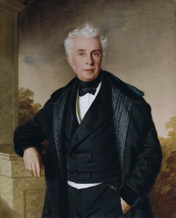Anton Einsle, Jakob Regenhart, 1853, Öl auf Leinwand, 101 x 83 cm, Belvedere, Wien, Inv.-Nr. 55…