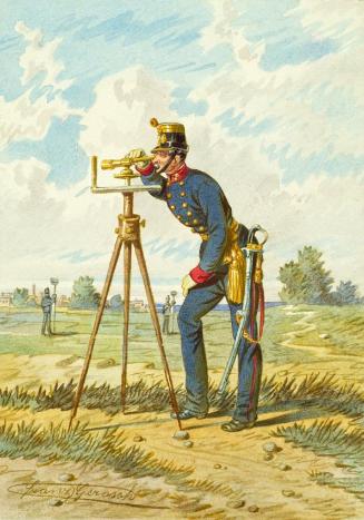 Franz Gerasch, Soldat, undatiert, Aquarell auf Papier, 15,7 × 11,1 cm, Belvedere, Wien, Inv.-Nr…