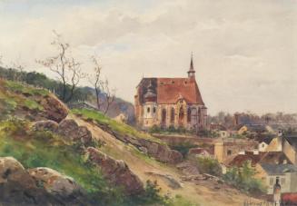 Vincenz Havlicek, Aus Mödling, 1897, Aquarell auf Papier, 23,3 × 34,5 cm, Belvedere, Wien, Inv.…