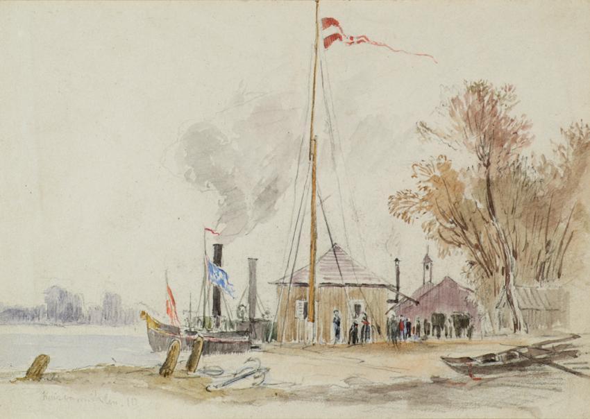 Bei den Kaisermühlen in Wien