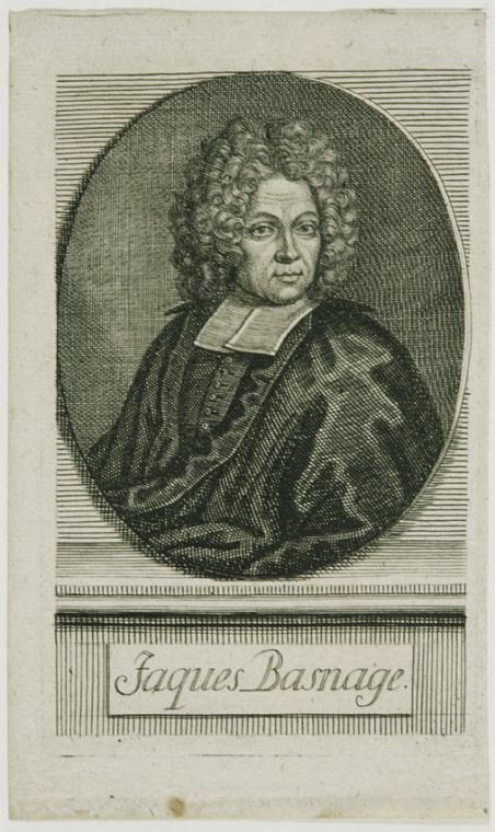 Unbekannter Stecher, Der Historiker Jacques Basnage de Beauval, 1712 (?), Kupferstich auf Papie…