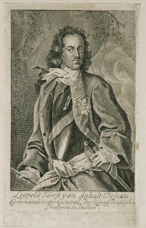 Der preußische Heerführer Leopold I. Fürst von Anhalt-Dessau