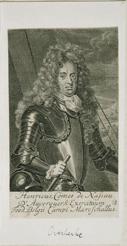 Heinrich Graf zu Nassau-Siegen, Graf von Nassau, undatiert, Kupferstich auf Papier, Blattmaße: …