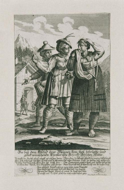 Elias Baeck, Die Tiroler Defension vom Jahr 1703: Tyrollerische Scharff-Schützen Weiber, undati…
