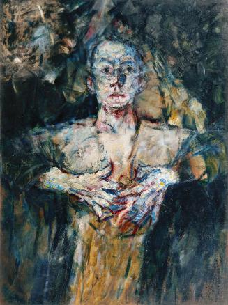 Fritz Schwarz-Waldegg, Bekenntnis, 1920, Öl auf Leinwand, 117 x 88 cm, Belvedere, Wien, Inv.-Nr…