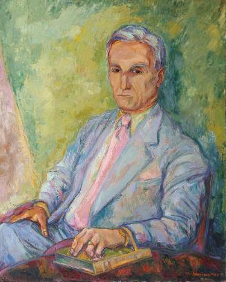 Maximilian Florian, Dr. Kanitz-Wiesenburg, 1947, Öl auf Leinwand, 100 x 80 cm, Belvedere, Wien,…