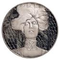 Alfred Zierler, 500 Schilling-Gedenkmünze Gustav Klimt, 1989, Silber, D: 3,6 cm, Belvedere, Wie…