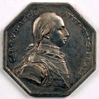 Unbekannter Künstler, Erzherzog Karl von Österreich und seine Siege in Belgien, Avers, 1793, Si…