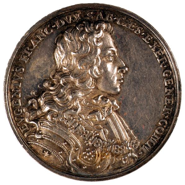 Philipp Heinrich Müller, Prinz Eugen Franz von Savoyen und die Schlacht bei Hochstädt, 1704, Av…