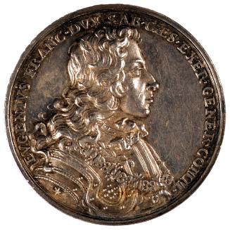 Philipp Heinrich Müller, Prinz Eugen Franz von Savoyen und die Schlacht bei Hochstädt, 1704, Av…