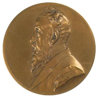 Anton Scharff, Medaille auf Nicolaus Dumba, Obercurator der Ersten Österreichen Spar-Casse, 190…