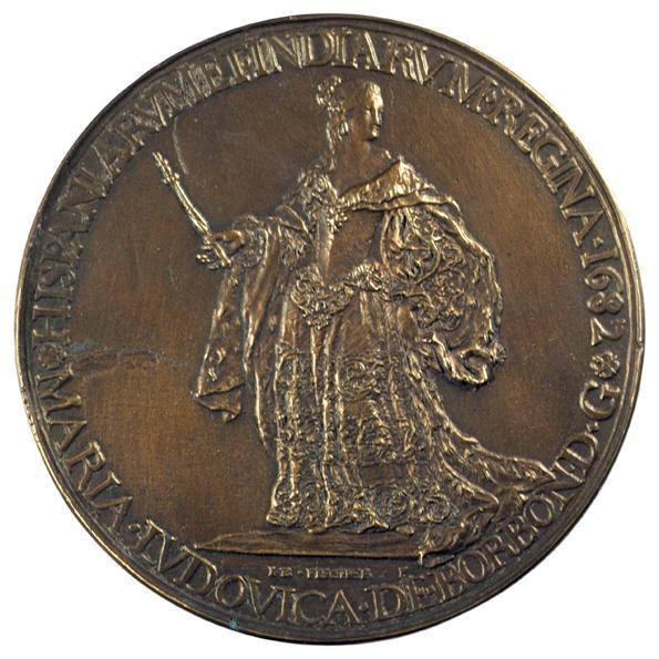 Johann Bernhard Fischer von Erlach, Maria Ludovica de Bourbon, 1682, Galvanoplastische Kopie (R…
