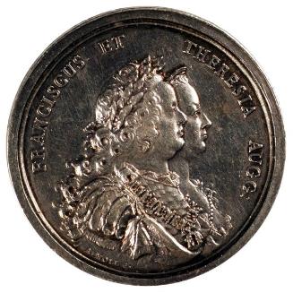 Anton Cassian Moll, Kaiser Franz I. Stephan von Lothringen und Kaiserin Maria Theresia und der …
