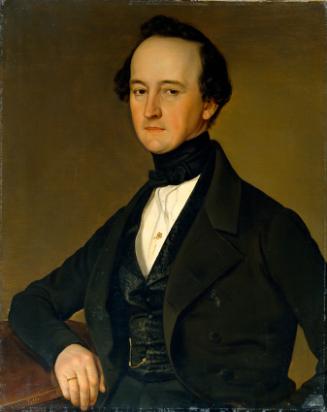 Carl Teibler, Dr. Franz Russ, 1844, Öl auf Leinwand, 79 x 62 cm, Wien, Österreichische Galerie …