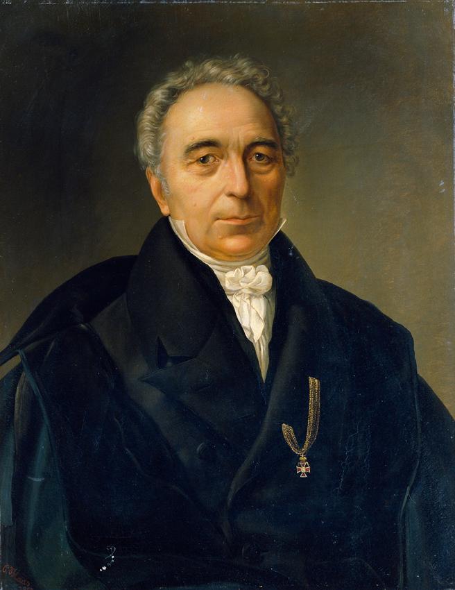 Karl von Blaas, Franz Xaver Freiherr Purtscher von Eschenburg, 1850, Öl auf Leinwand, 71,5 x 56…