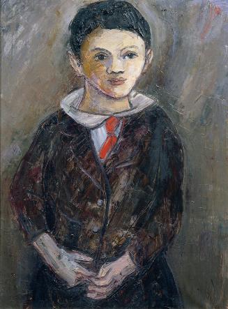 Stefan Pichler, Knabenbildnis, undatiert, Öl auf Leinwand, 79 x 58 cm, Belvedere, Wien, Inv.-Nr…