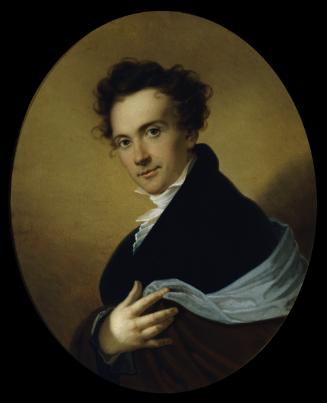 Josef Lambert Denk, Selbstporträt, um 1815, Öl auf Leinwand, 65 × 55 cm, Belvedere, Wien, Inv.-…
