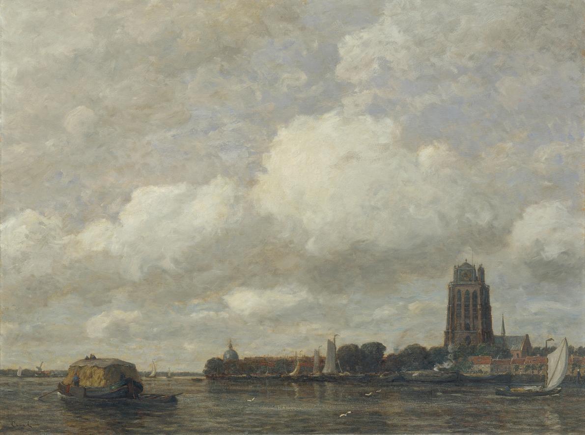 Gilbert von Canal, Dordrecht, vor 1910, Öl auf Leinwand, 151 x 201 cm, Belvedere, Wien, Inv.-Nr…