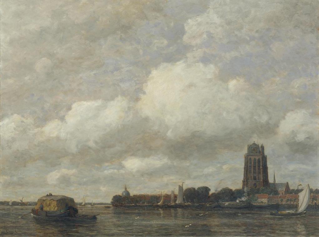 Gilbert von Canal, Dordrecht, vor 1910, Öl auf Leinwand, 151 x 201 cm, Belvedere, Wien, Inv.-Nr…
