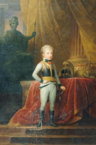 Friedrich Heinrich Füger, Erzherzog Ferdinand als Kind, 1804, Öl auf Leinwand, 158,5 x 238 cm, …