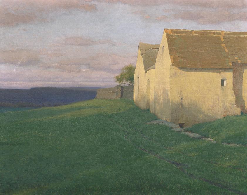 Ferdinand Brunner, Der Sommermorgen, 1913, Öl auf Leinwand, 67,5 x 83 cm, Belvedere, Wien, Inv.…