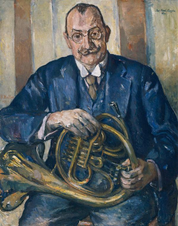 Broncia Koller-Pinell, Prof. Karl Stiegler, 1932, Öl auf Leinwand, 92 x 73 cm, Belvedere, Wien,…