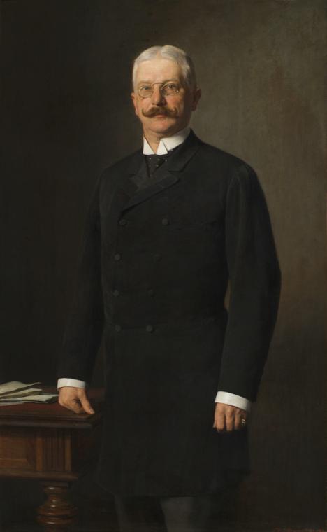 Sigmund l'Allemand, Paul Gautsch Freiherr von Frankenthum, 1894, Öl auf Leinwand, 150 x 98 cm, …