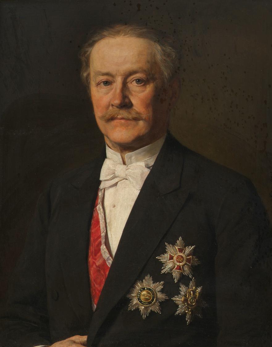 Sigmund l'Allemand, Sigmund Conrad Freiherr von Eybesfeld, 1886, Öl auf Leinwand, 73 x 59 cm, B…