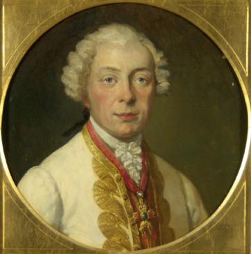 Karl von Blaas, Feldmarschall Josef Wenzel Fürst Liechtenstein, um 1870, Öl auf Leinwand, 34,5 …