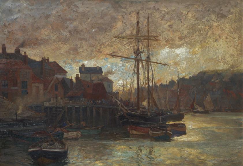 Der Hafen von Whitby