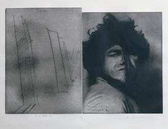 Arnulf Rainer und Dieter Roth, Gemeinschaftsarbeit, 1973, Mischtechnik, Blattmaße: 61 x 78 cm, …