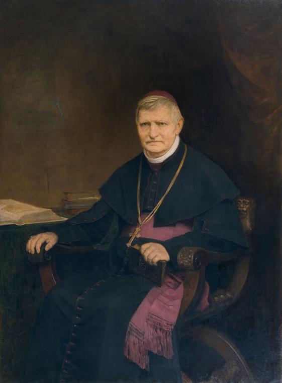 Franz Rumpler, Kardinal Johann Rudolf Kutschker, 1891, Öl auf Leinwand, 157 x 100 cm, Belvedere…
