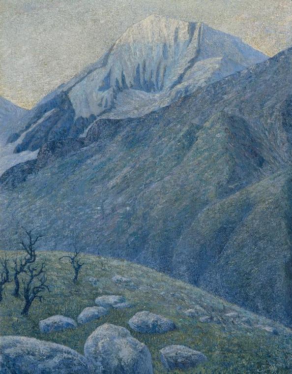 Alois Hans Hubner, Königspitze, 1904, Öl auf Leinwand, 80 x 63,5 cm, Belvedere, Wien, Inv.-Nr. …