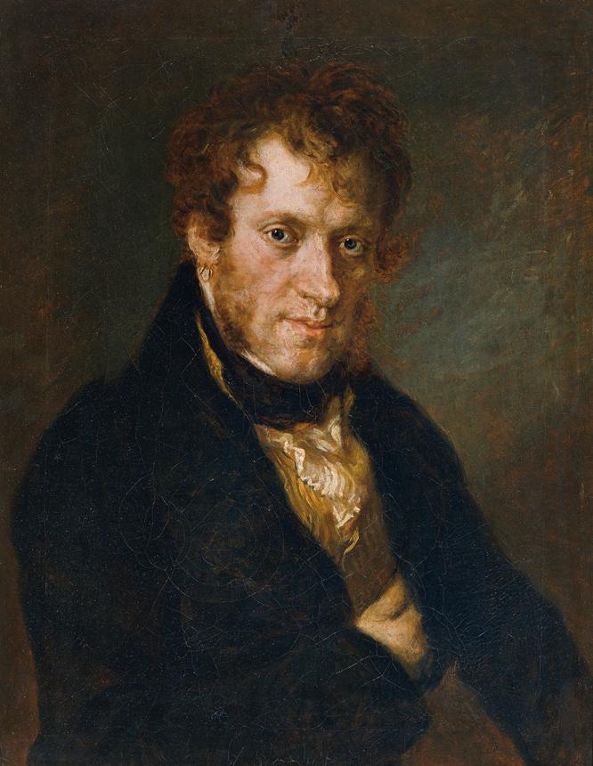 Josef Georg von Edlinger, Herrenbildnis, um 1800, Öl auf Leinwand, 67 x 51 cm, Belvedere, Wien,…