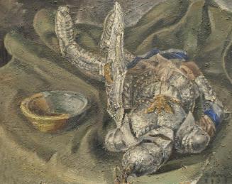 Aldo Ronco, Marionette, 1937, Öl auf Holz, 55 x 68 cm, Belvedere, Wien, Inv.-Nr. 3926